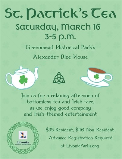 St. Patrick's Tea Party