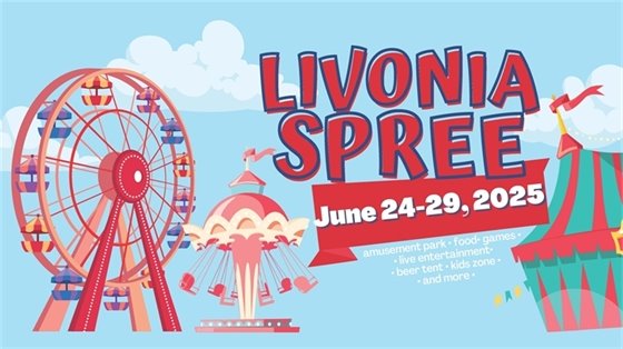 Flyer for Livonia Spree