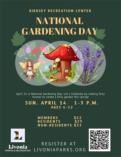 Get Your Gardening Gloves and Shovels Ready