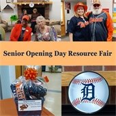 Pictures of seniors in Tigers gear