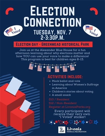 Let's Connect For The Election!