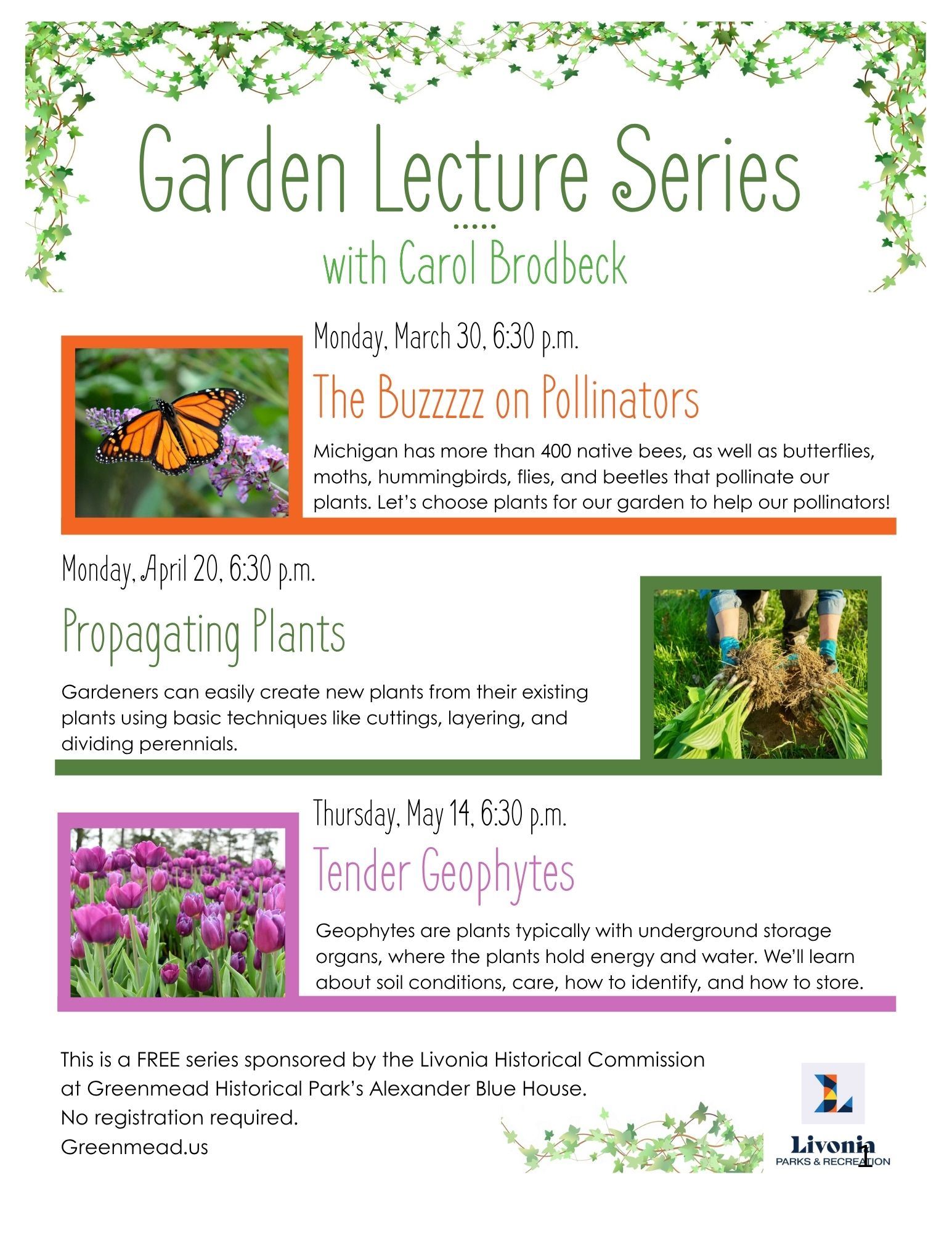 Garden Lecture Series 2026