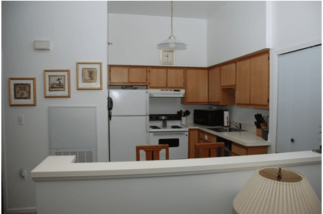 Kitchen cabinets and appliances