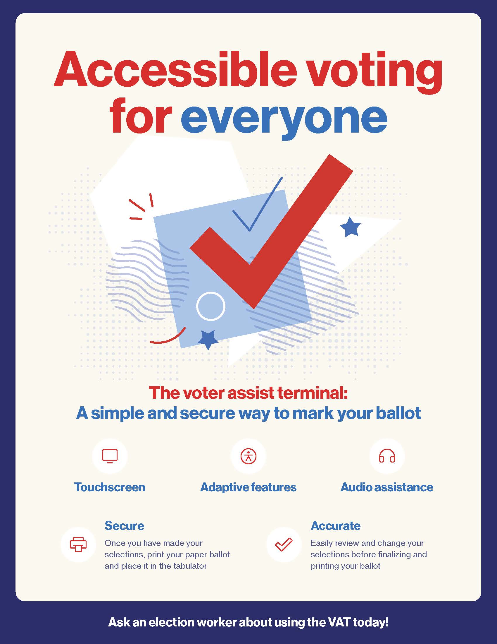 Voter Assisted Terminal A Simple Way