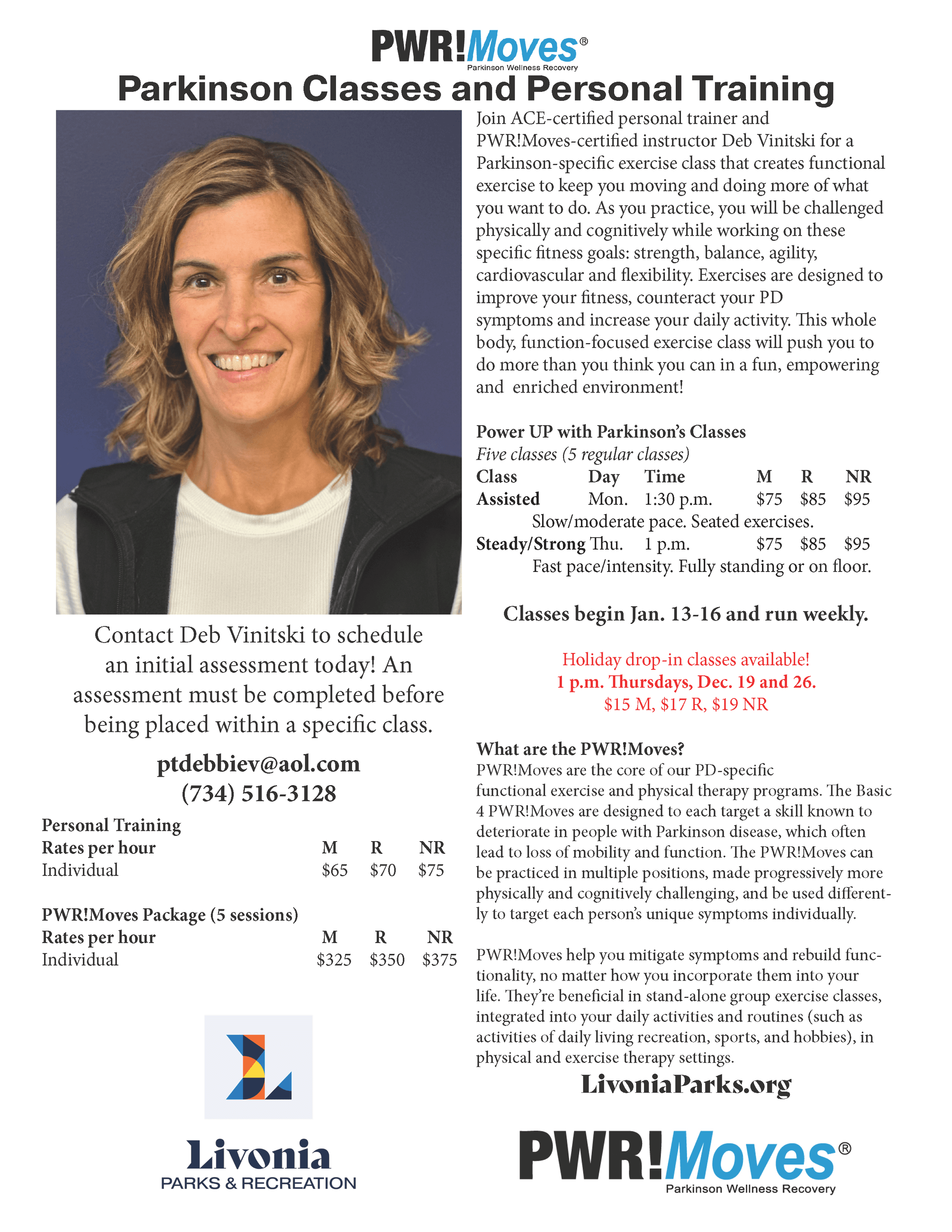 PWR Moves Parkinson Class Overview 2025-1-13 to 2-13